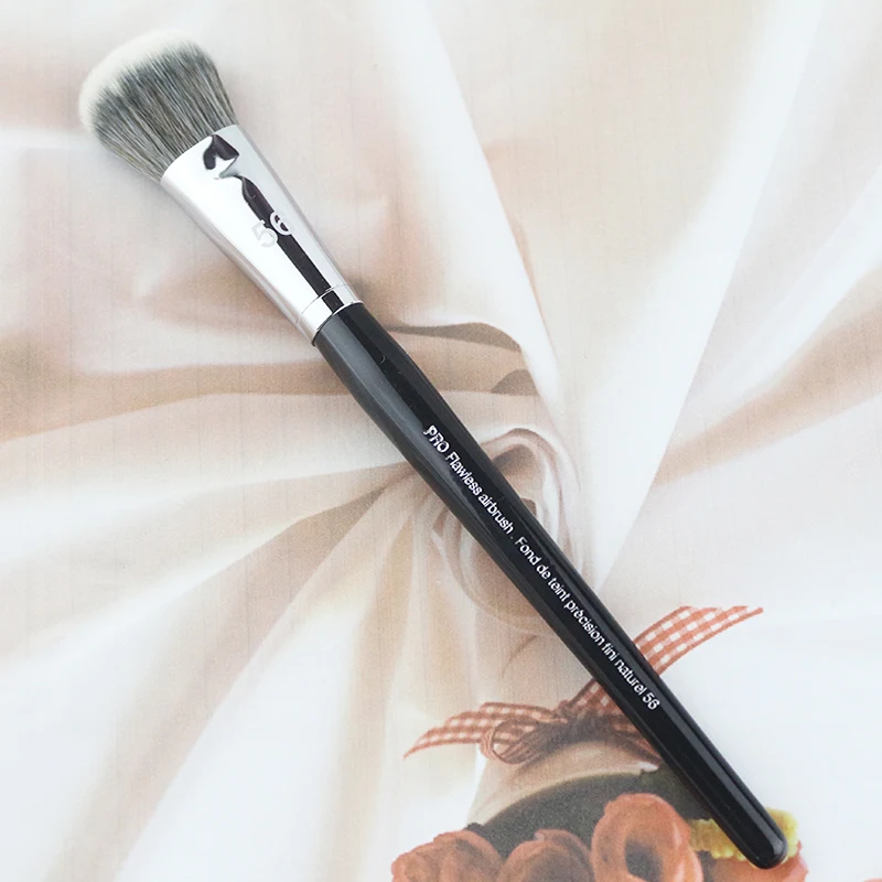 2017 популярная деревянная ручка синтетических волос Pro безупречная № 56 щетка для