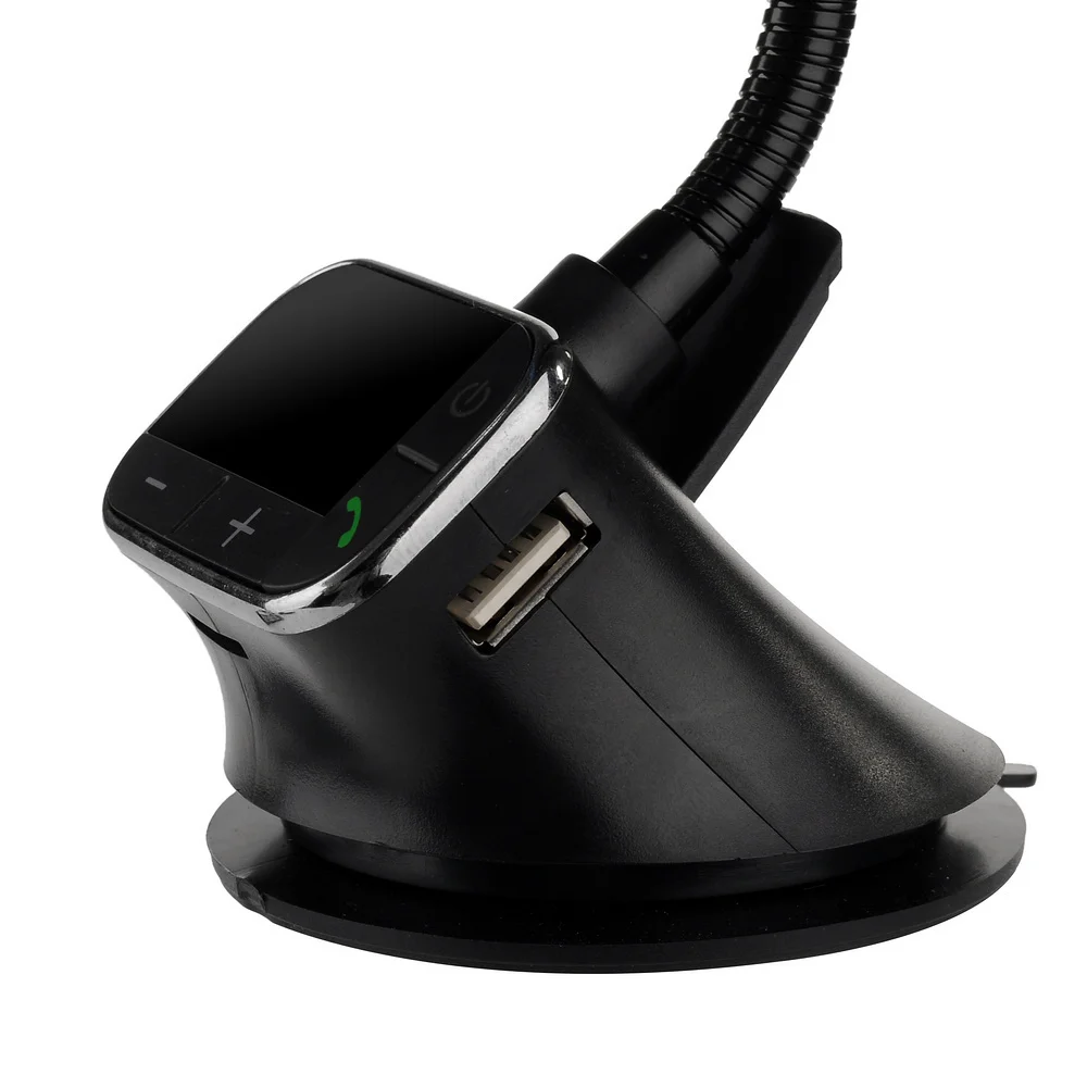 Автомобиль FM передатчик зарядное устройство держатель громкой связи для iPhone 6 5S 5