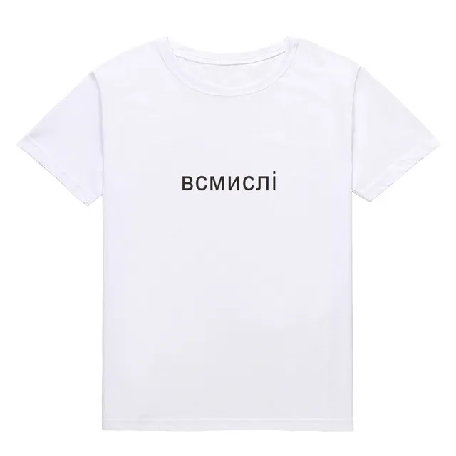 Женская футболка Топ Повседневная русская надпись с буквенным принтом женская