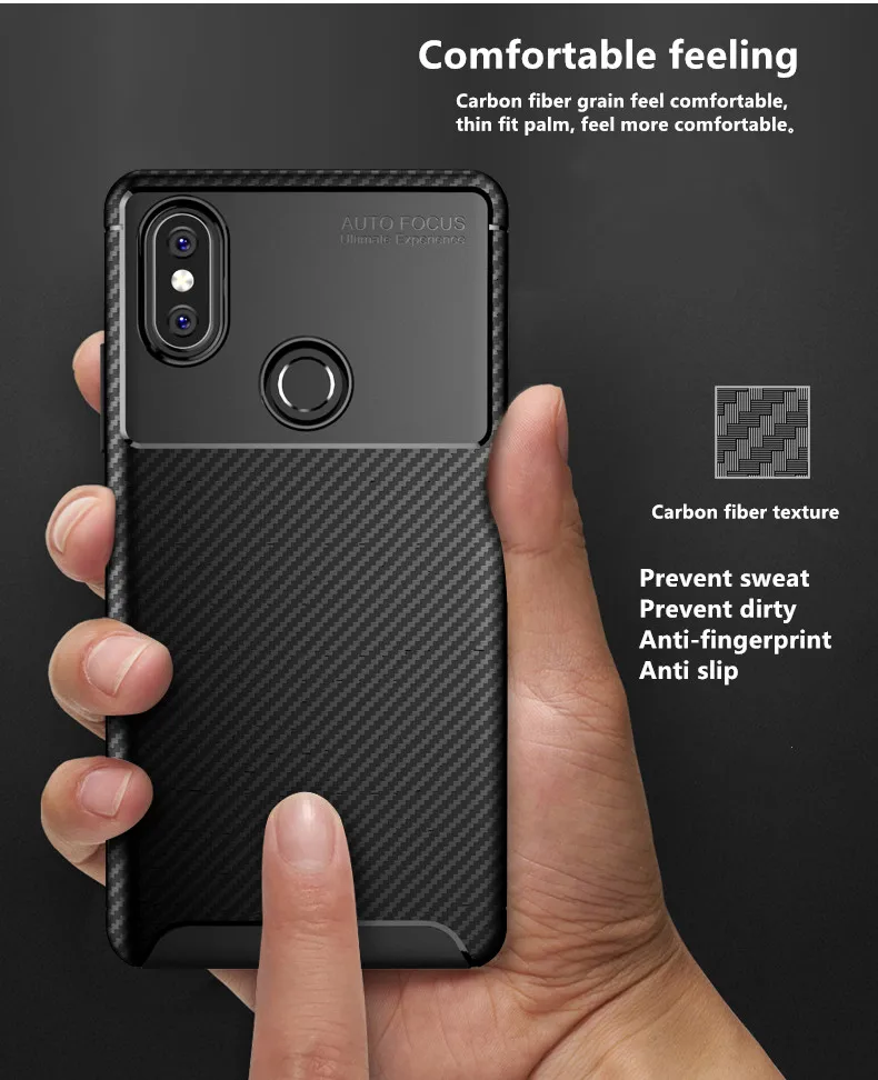Чехол для Redmi Note 5 армированный силиконовый бампер Противоударная задняя крышка