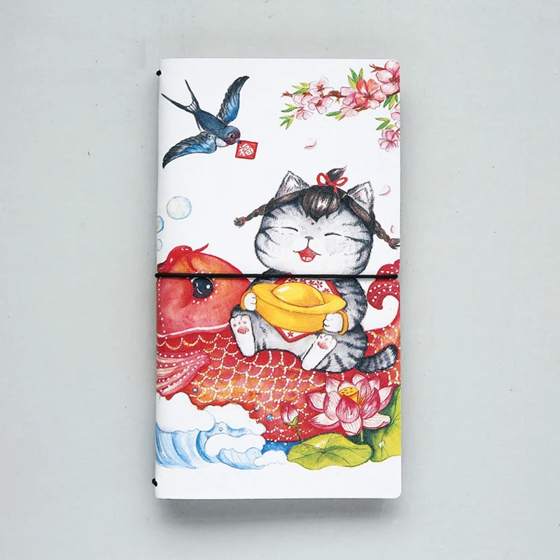 

Cute Cat Notebook Paper Kawaii Blank Paper Notebooks and Journals Sketchbook Planner Agenda Books Stationery Store
