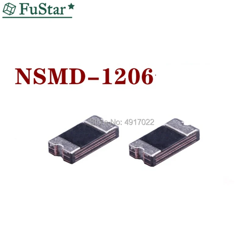 50 шт. 1206 NSMD 750mA 0.75A 6V 8V 16V 24V 48V 60V 30V извлекаемый предохранитель SMD сбрасываемый PPTC