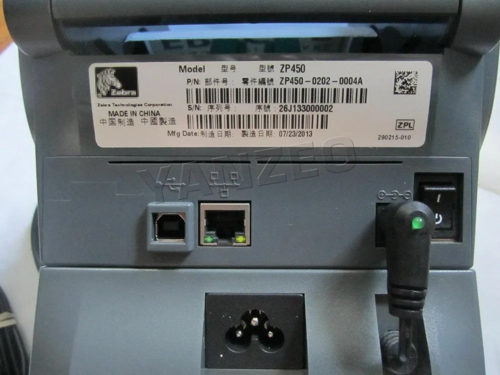 ZP450-0201-0000A For Zebra ZP450 Thermal Label Barcode Printer 250 Labels Free Remote Tech Support | Компьютеры и офис