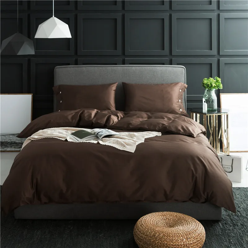 4 шт. белый Кофе синего цвета: золотистый серебристый серый Queen Комплект