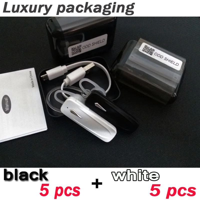5black 5white Luxury 10 шт./партия, высококачественные Беспроводные Мини Bluetooth наушники, гарнитура, геймер, микрофон, универсальные все наушники для телефона, наушники - Цвет: 5black 5white Luxury
