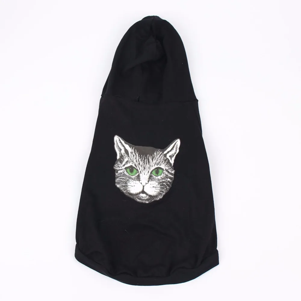 PipiFren Малый одежда для кошек домашних животных кофта с капюшоном котенком костюм