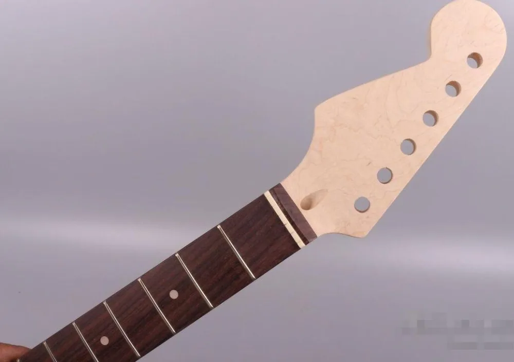 Electric Guitar Neck 22 Fret 25.5 Inch Truss Rod Rosewood Fretboard Maple | Спорт и развлечения