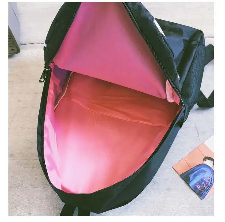 mochilas escolares летняя Праздничная пляжная сумка с буквенным принтом рюкзак на плечо на молнии розовая школьная сумка для девочек