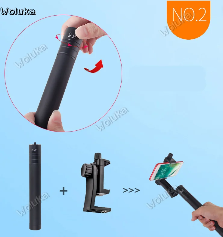 Mobile phone general selfie rod single foot rack extension tube tensile tripod increase shooting accessory bracket CD50 T03 | Электроника