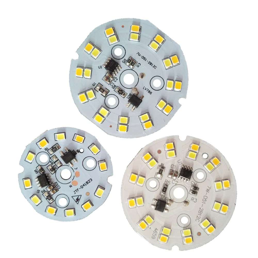 

YB Yiba Smart IC Double Color Temperature SMD 2835 Chip Light 5W 7W 9W Adjust Spotlight DIY Flood Light