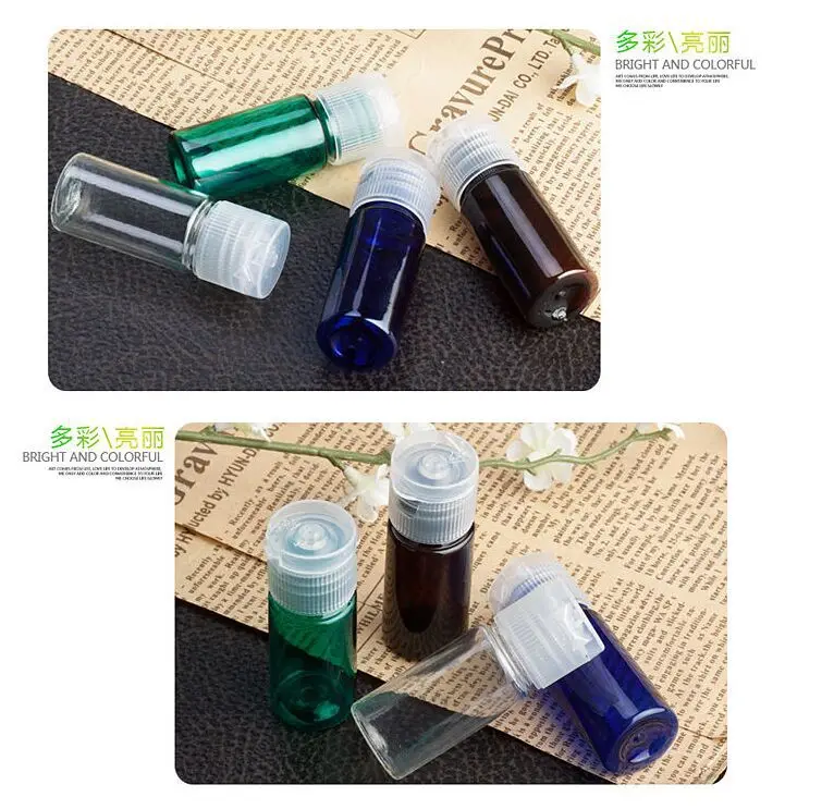 8cs/lot 10ml Mini Flat shoulder clamshell bottle Portable Glass Spray Bottle Empty Cosmetic Perfume Container Small Vials | Дом и сад
