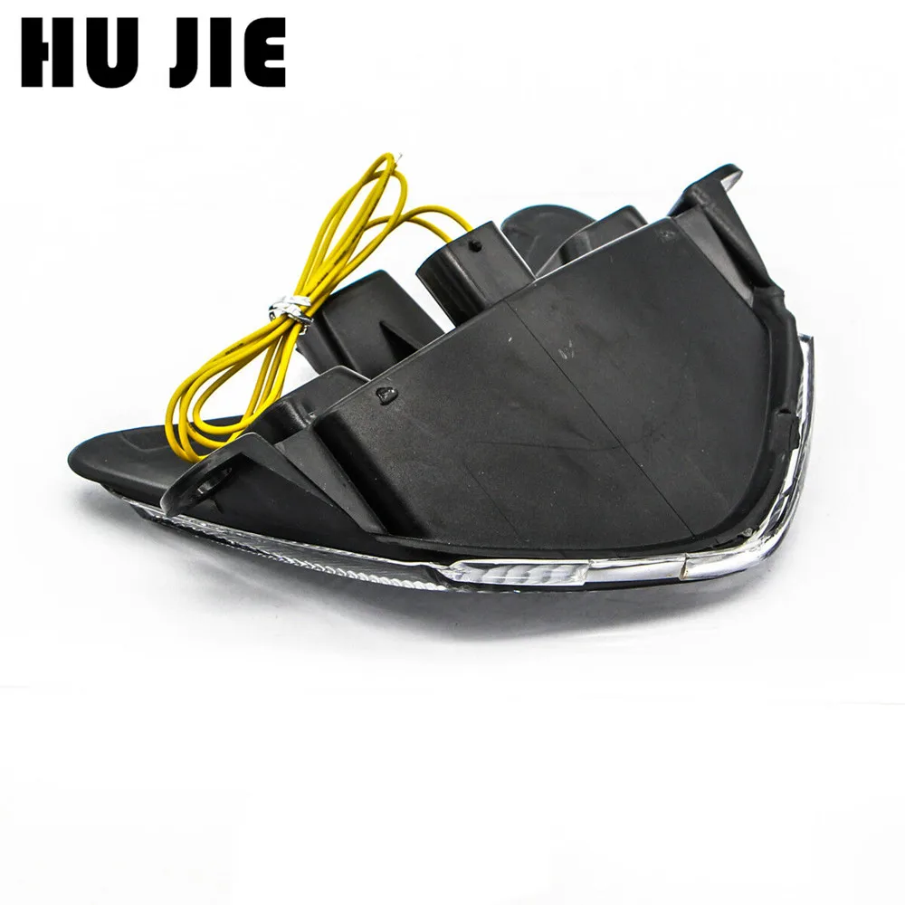 Мотоцикл прозрачные линзы задний Встроенный фонарь LED стоп Сигналы поворота