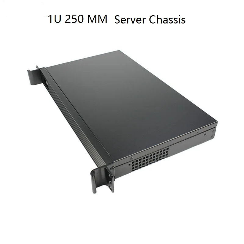 Компьютерный серверный чехол 1U 250 мм Предназначен для Mini-ITX(170 мм X 170 мм) промышленных материнских плат