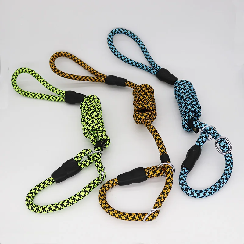 Многоцветный Круглый поводок пять цветов доступны в p-цепи светоотражающий