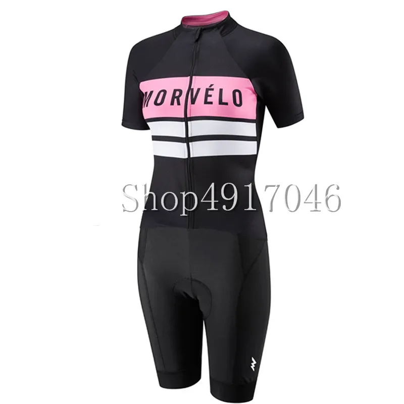 Триатлонный костюм женский 2019 Morvelo Ropa Ciclismo велорубашка из велосипедного