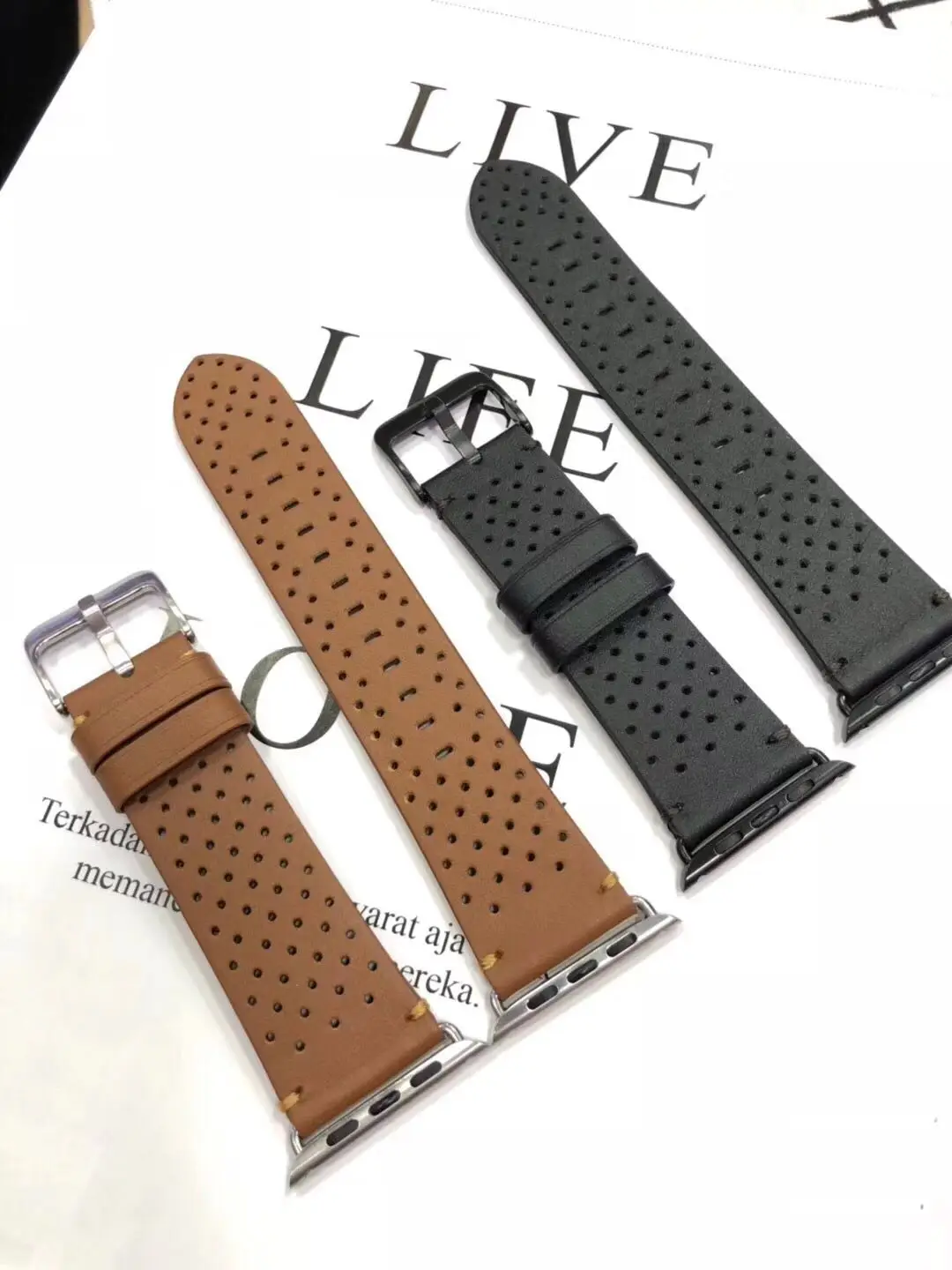 Ремешок из натуральной кожи для Apple Watch 38 мм 42 40 44 браслет iWatch Series 5/4/3/2/1 с