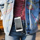 Прозрачный чехол для мобильного телефона из ТПУ с ремешком и цепочкой через плечо, веревкой для Samusng Galaxy A10 20 30 40 50 60 70 80 90