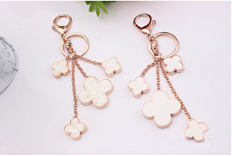 JINGLANG брендовые новые модные кольца для ключей золотого цвета с