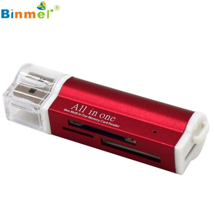 2017 хит продаж для Micro SD SDHC TF M2 MMC MS PRO DUO все в 1 USB 2 0 Мульти устройство чтения карт