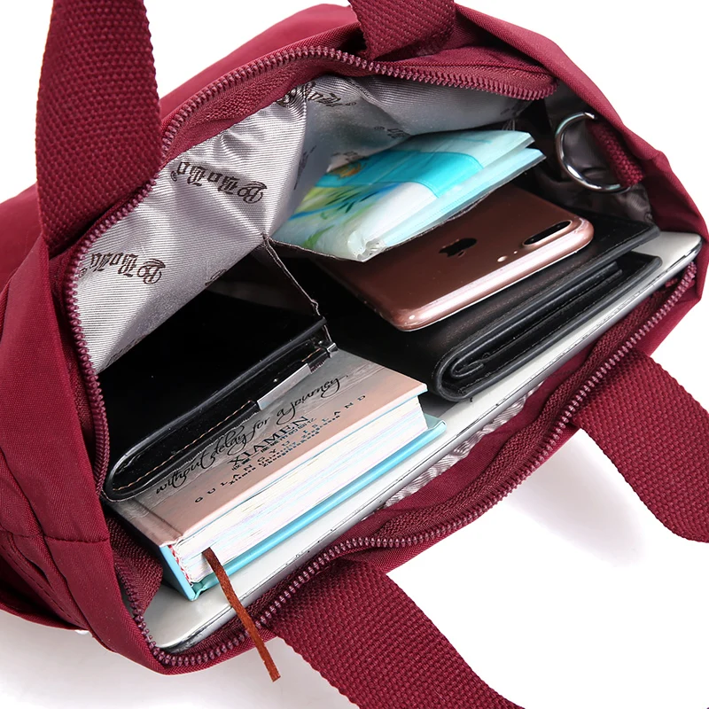 Новые женские сумки-мессенджеры нейлоновая сумка винтажная на плечо сумки через