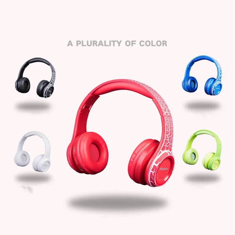 Стильные складные беспроводные Bluetooth-наушники BT992 стерео Бас-гарнитура с