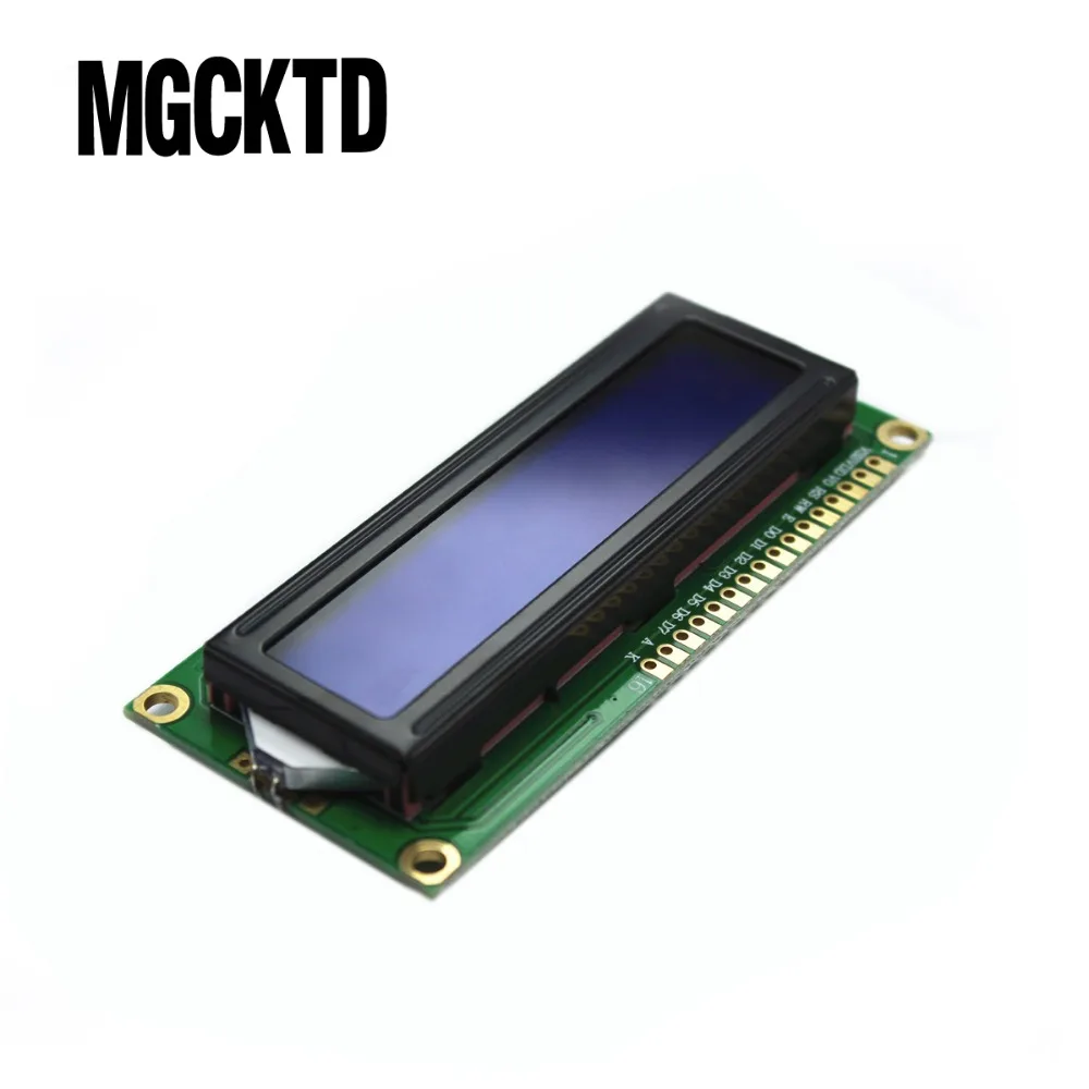 1 шт. модуль LCD 1602 зеленый экран 16x2 персональный ЖК дисплей Module.1602 5V и белый код|module