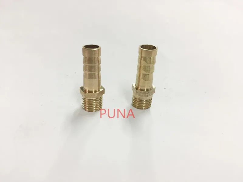 Бесплатная доставка Горячая продажа медные трубы штуцер 1/8 &quotдо 10 мм Фитинги для