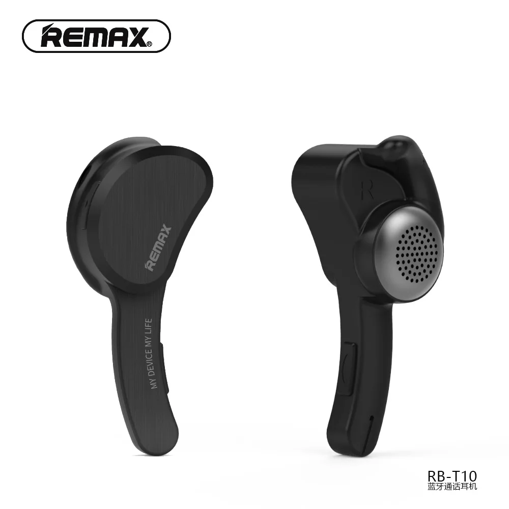 Мини Стиль 1 шт. в ухо V4.1 беспроводные Bluetooth наушники remax T10 наушники для телефона Handfree для смартфона