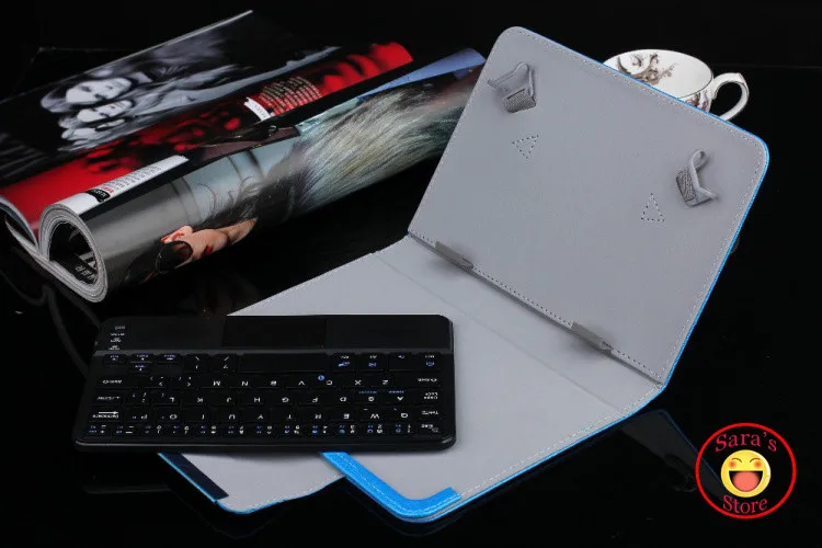 Беспроводной кожаный чехол с Bluetooth клавиатурой для Samsung GALAXY Tab S2 9 7 дюйма T810 T815 N9106
