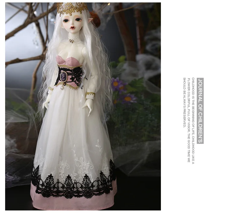 BJD Кукла Одежда 1/4 милое платье Кукла Одежда FL Fairyline для Minifee Rendia девушка тело кукла аксессуары Fairyland luodoll