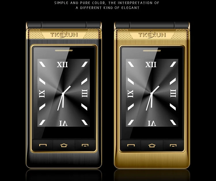 TKEXUN G10, флип, мобильные телефоны, две sim-карты, двойной экран, камера, MP3, MP4, 3,0 дюймов, сенсорный экран, роскошный, раскладушка, сотовый телефон