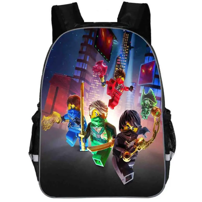 2019 детские школьные сумки ninjago игровой школьный рюкзак для мальчика 3d печать