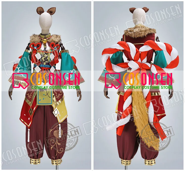 Набор звезд разведчик! Зодиак (часть 1) собака такамин Мидори Косплей Костюм ONSEN