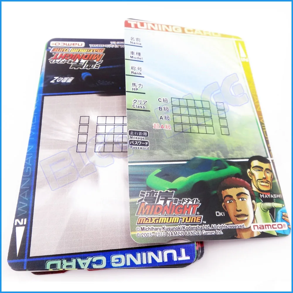 100 шт./лот Wangan Midnight Максимальная Мелодия 3DX для мелодии гоночная игровая машина карта памяти