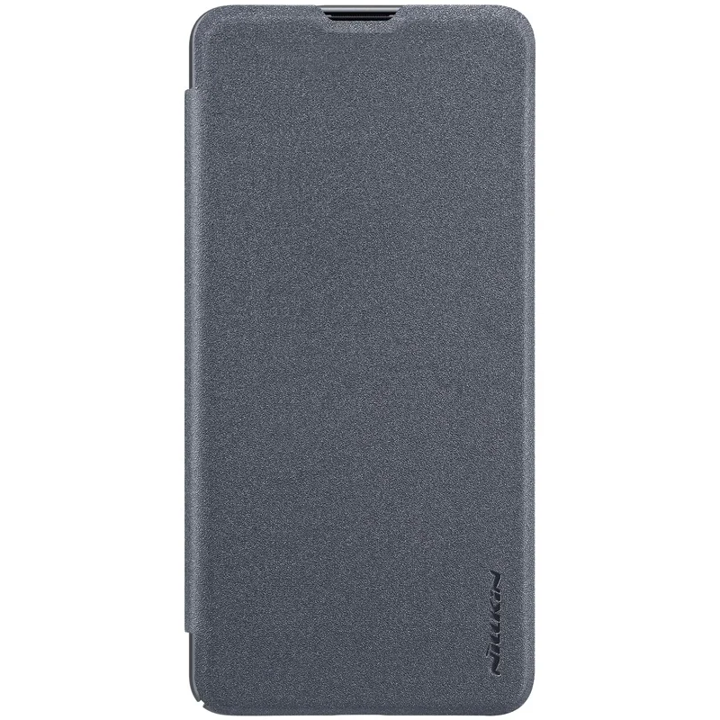 Для Xiao mi Red mi K20 K20 Pro чехол Nillkin блестящие ультра тонкие флип-чехлы из искусственной кожи для Xiaomi mi 9T Pro нескользящий чехол - Цвет: black