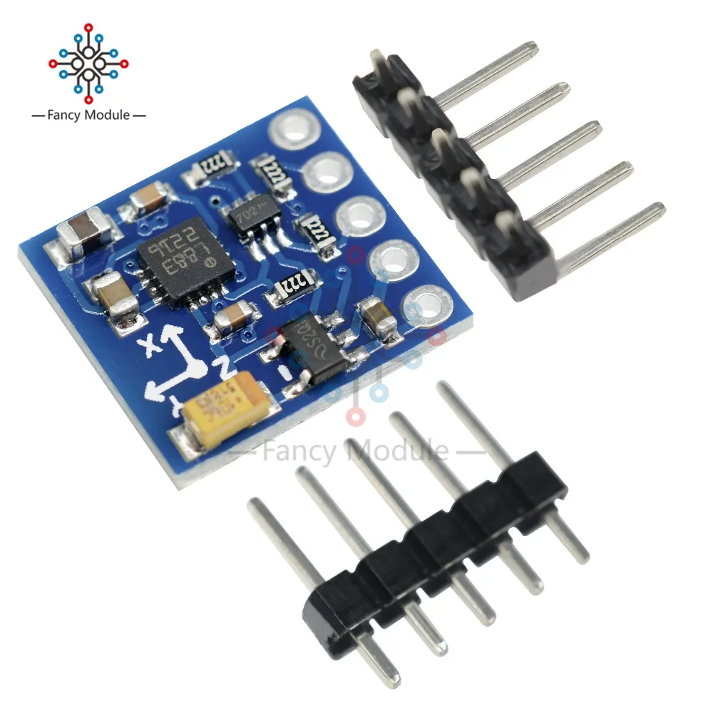 

HMC5883L Power supply:3V-5V Triple Axis Compass Magnetometer Sensor Module