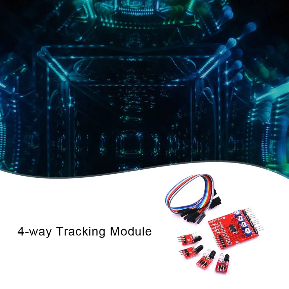 Красная доска 4 способа инфракрасного отслеживания модуль контроля питания для