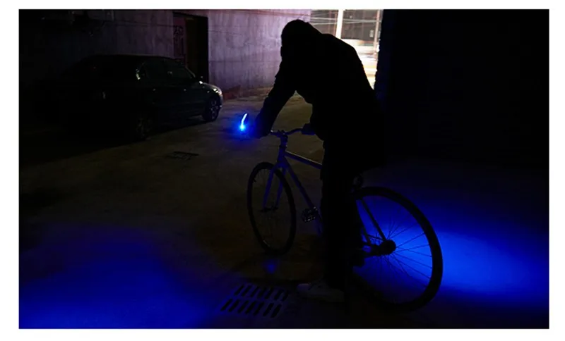 West biking руль велосипеда ручки велотренажер колесо спиц подсветка для велосипеда, Велоспорт лампа захвата ручки сигнального света для велосипеда предупреждающие огни