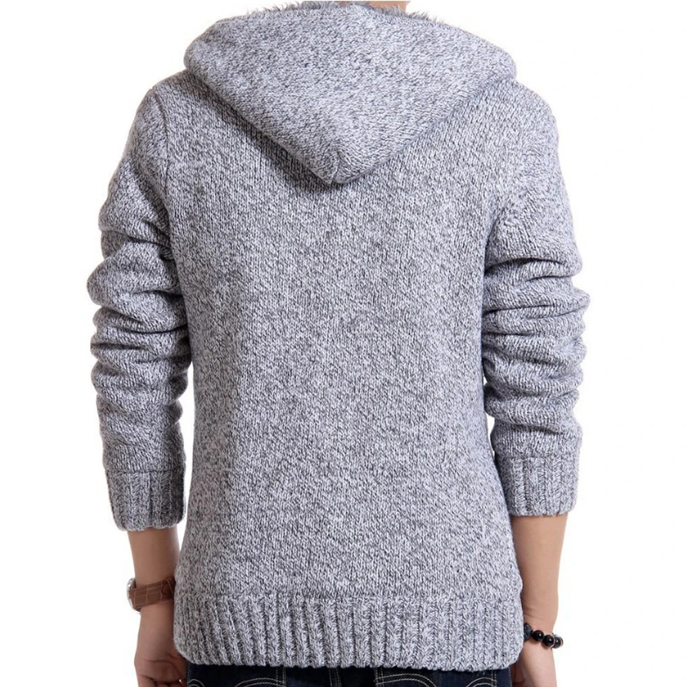 Мужской вязаный свитер модный брендовый кардиган на осень и зиму 2018|brand men