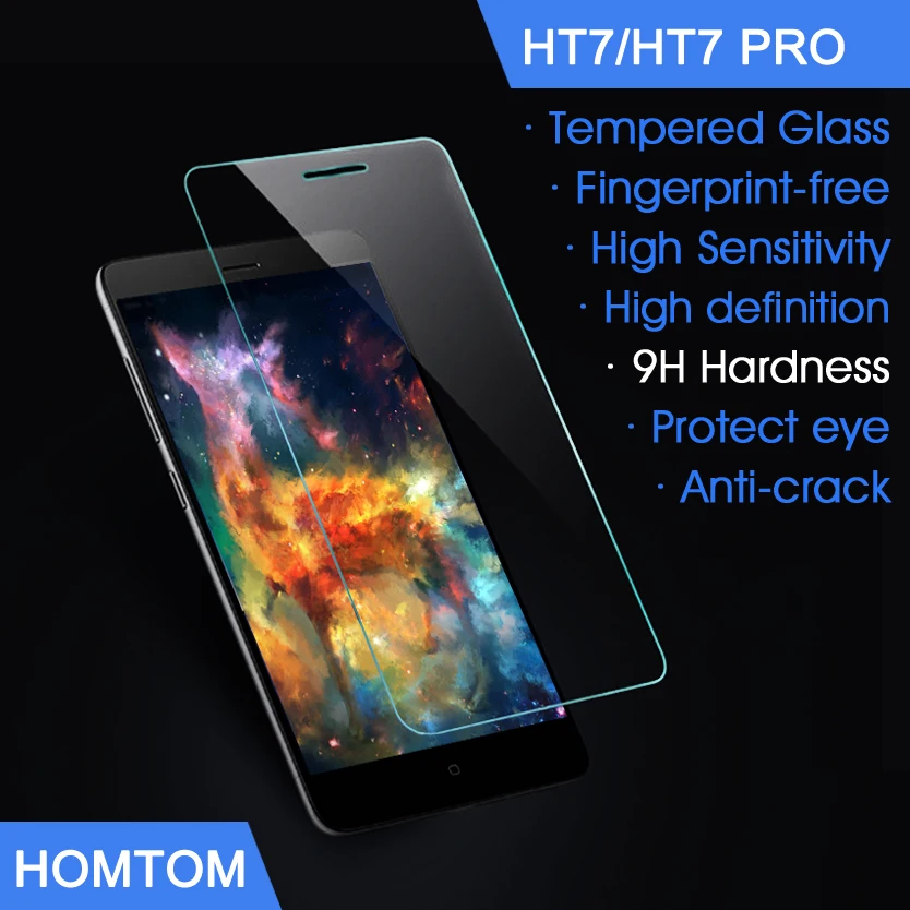 Godgift твердое закаленное стекло 9h для HOMTOM HT7 Pro Анти-трещина Защитная пленка экрана