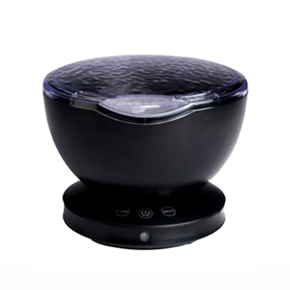 Creative Ocean Wave Projector Light LED Night 7 Colors Lamp Nightlight Illusion For Baby Children | Лампы и освещение