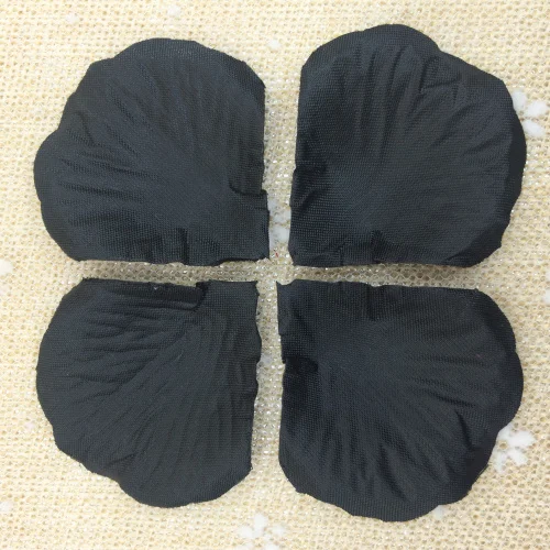 11 black 2000 шт. шелковые лепестки роз Petalas de Rosa искусственный цветок свадьбы пользу и подарок свадебные аксессуары вечерние Свадебный декор - Цвет: 11 black