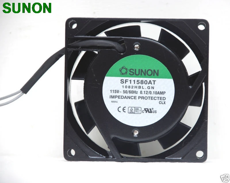 Осевой вентилятор охлаждения для Sunon SF11580AT 108 2hbl 8 см 80 мм 8025 80x80x25 115 В переменного