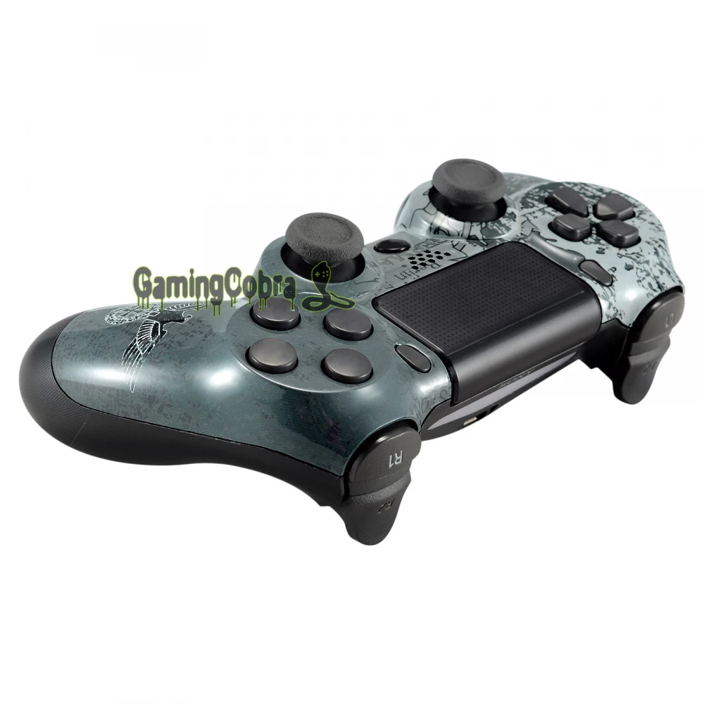 Второй мировой войны Орел узорные лицевые панели передний корпус для PS4 Pro тонкий игровой контроллер JDM-040/050/055