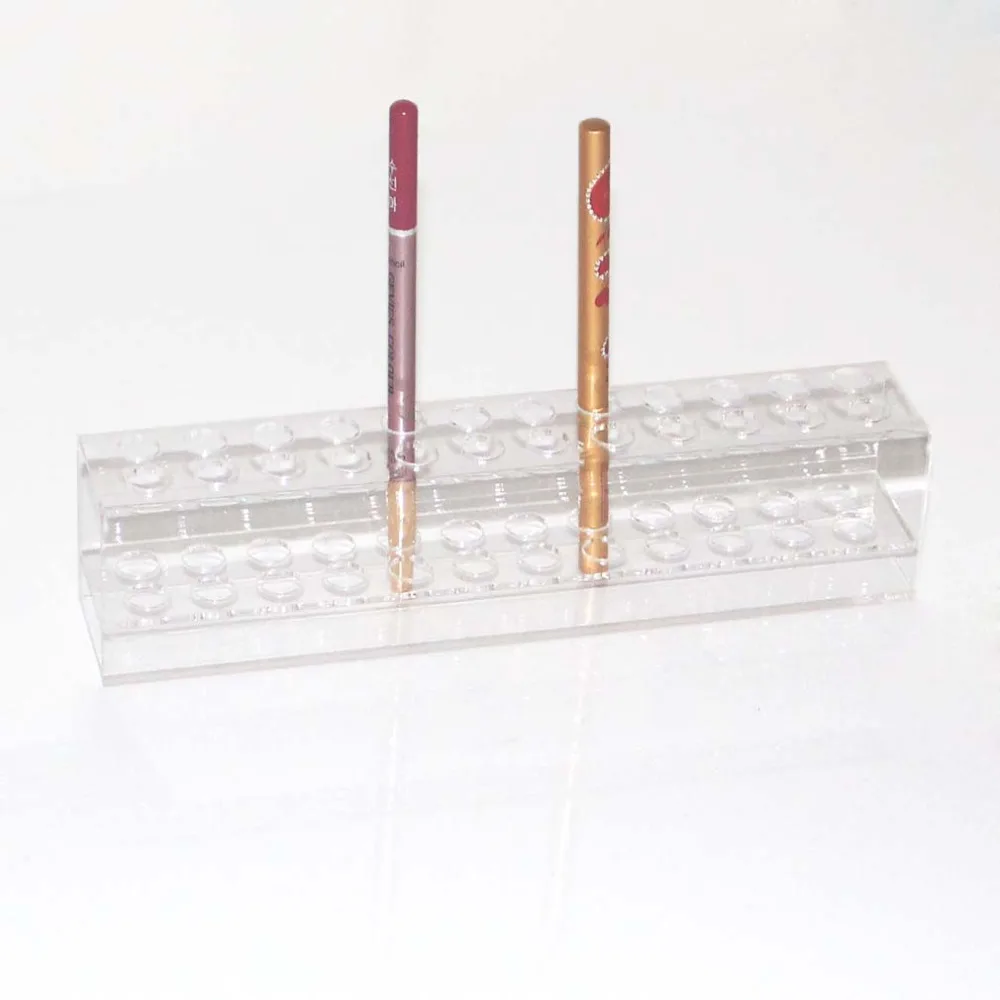 Прозрачный акриловый стеллаж для ручек Канцелярские полки предметы