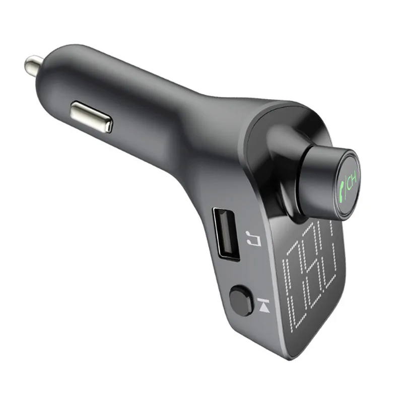 Автомобильный комплект jajabor с Bluetooth громкой связью V5.0 беспроводной fm передатчик 3