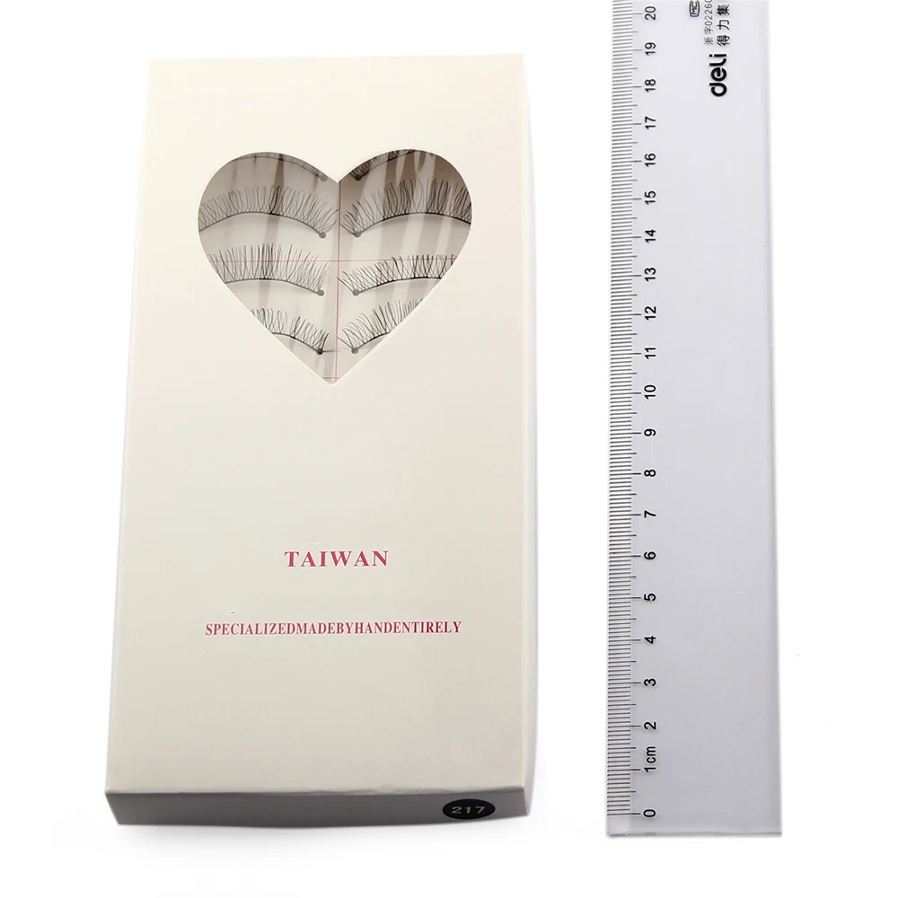 Толстые Длинные Накладные ресницы ручной работы норковые объемные для макияжа 10