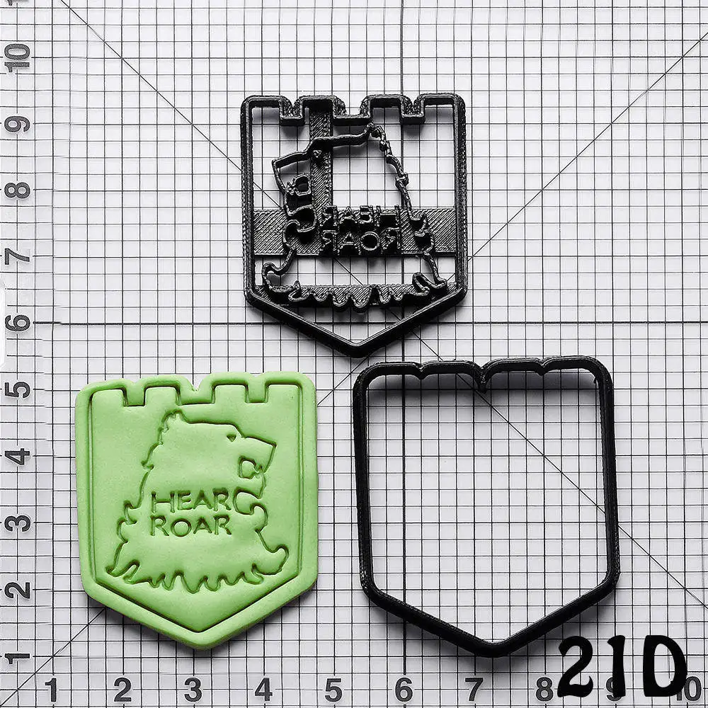 Песнь Льда и Огня Arryn Старк форма резак печенья набор на заказ 3D печатных торт