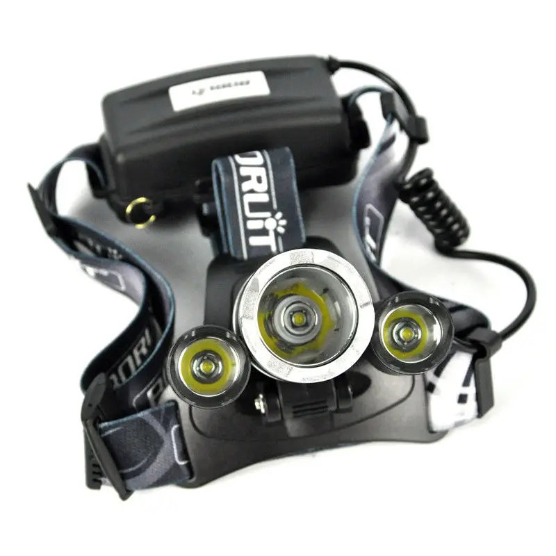 Модернизированный BORUiT RJ 3000 Plus XM L T6 3 светодиодный кабель Micro USB + 2 аккумулятора 18650