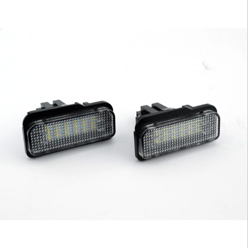 DINGBIAOJI 2X Бесплатная ошибка SMD3528 6500K номерной знак лампы Светодиодные индикаторы